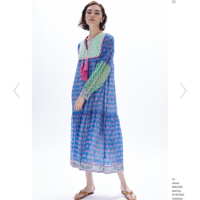 Ron Herman(ロンハーマン)の新品　SZ block prints jodhpur dress レディースのワンピース(ロングワンピース/マキシワンピース)の商品写真