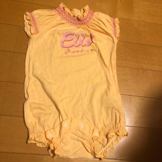 エーティー(A/T)のフーセンウサギ　ＥL LＥ　70cmロンパース　女の子(ロンパース)