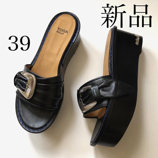 TOGA - 新 品 /39 TOGA PULLA トーガ プルラ プラットホーム サンダル