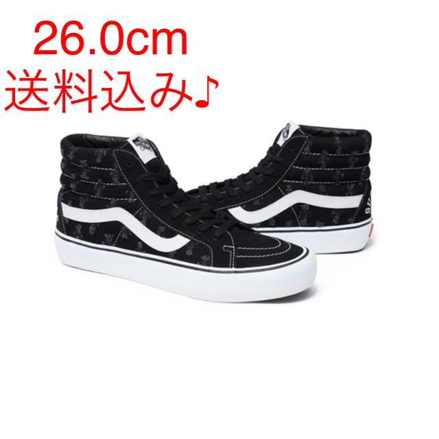 Supreme(シュプリーム)のsupreme vans Hole Punch Denim Sk8-Hi Pro メンズの靴/シューズ(スニーカー)の商品写真