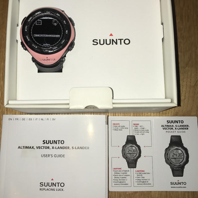 Suunto Suunto Vector Pink スントベクター ピンク 希少 生産終了の通販 By Cacha S Shop スントならラクマ Suunto Suunto Vector Pink スントベクター ピンク 希少 生産終了の通販 By Cacha S Shop スントならラクマ