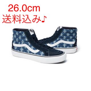 シュプリーム(Supreme)のsupreme vans Hole Punch Denim Sk8-Hi Pro(スニーカー)