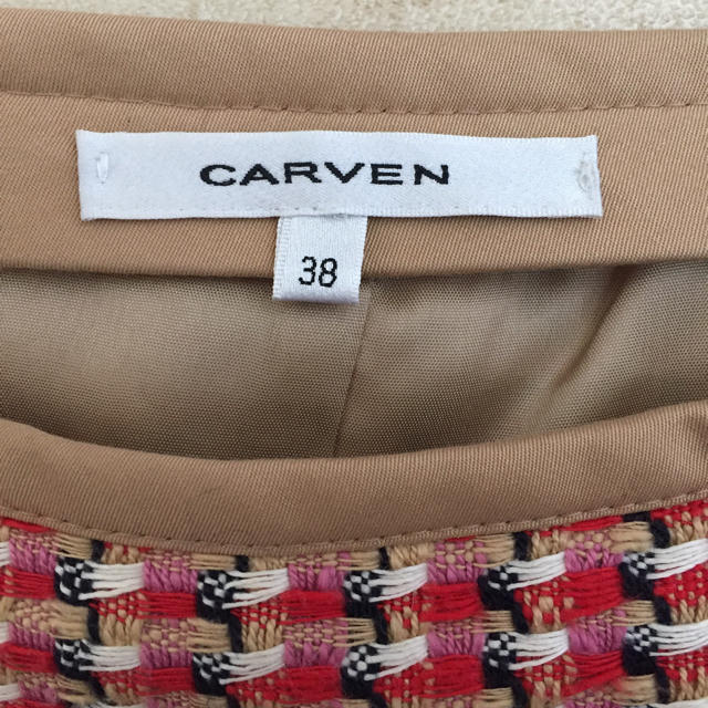 CARVEN(カルヴェン)のCARVEN☆ツイード スカート レディースのスカート(ひざ丈スカート)の商品写真