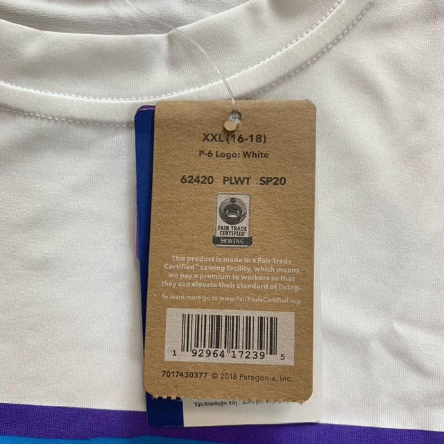 patagonia(パタゴニア)のパタゴニア ボーイズ キャプリーン クール デイリー Tシャツ p-6 キッズ レディースのトップス(Tシャツ(半袖/袖なし))の商品写真