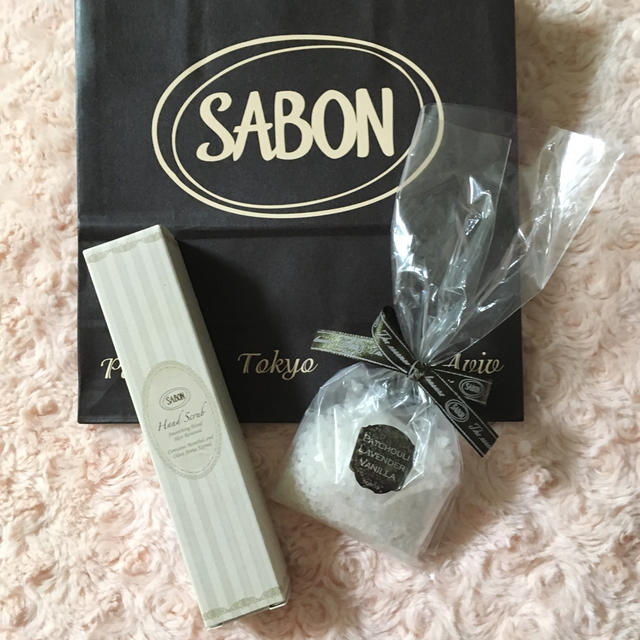 SABON(サボン)のSABON ハンドスクラブとバスソルトセット コスメ/美容のボディケア(ボディスクラブ)の商品写真