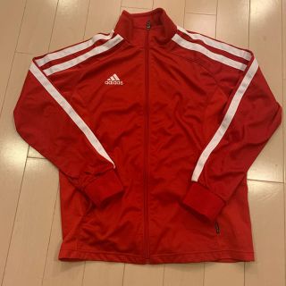 アディダス(adidas)のadidas ジャージ セットアップ 赤 上下(ジャージ)