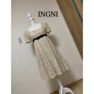 イング(ing)のイング★INGNI  可愛いワンピース(ひざ丈ワンピース)