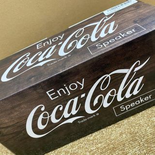 コカコーラ(コカ・コーラ)の木目調コカ・コーラスピーカー(スピーカー)