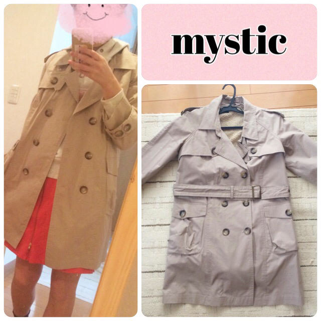 mystic(ミスティック)のmystic♡トレンチコート レディースのジャケット/アウター(トレンチコート)の商品写真