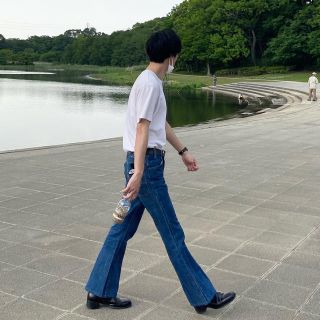 Levi's   levis  リーバイス フレアデニム ベルボトムの通販 by