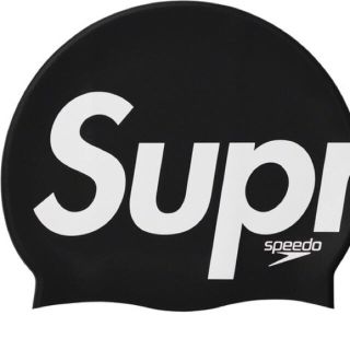 シュプリーム(Supreme)のsupreme swim キャップ黒(水着)