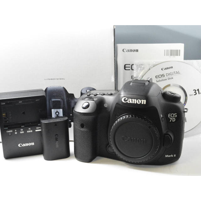 Canon(キヤノン)のcanon 7d EOS mark2  スマホ/家電/カメラのカメラ(デジタル一眼)の商品写真