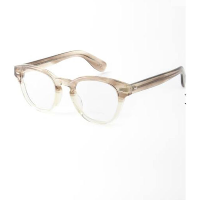 新品OLIVER PEOPLES/オリバーピープルズメガネ/ベージュ