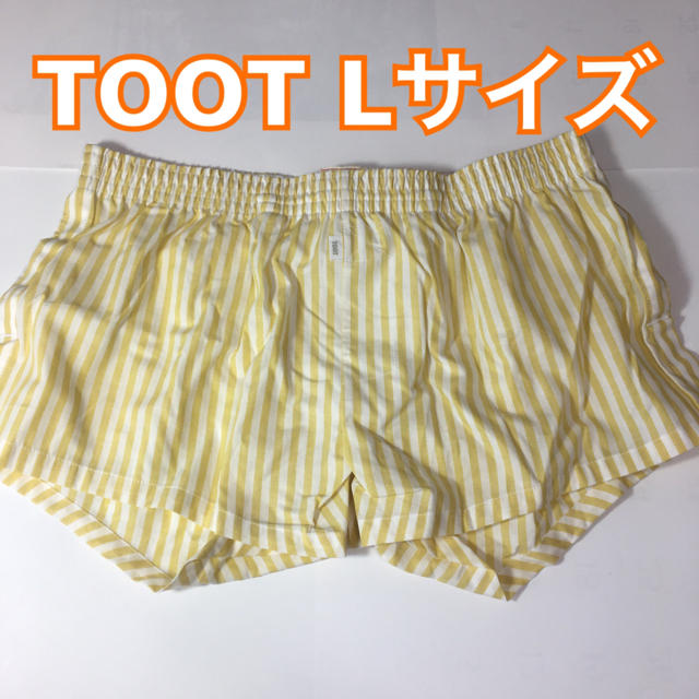 TOOT(トゥート)のTOOT トランクスパンツ YELLOW メンズのアンダーウェア(トランクス)の商品写真