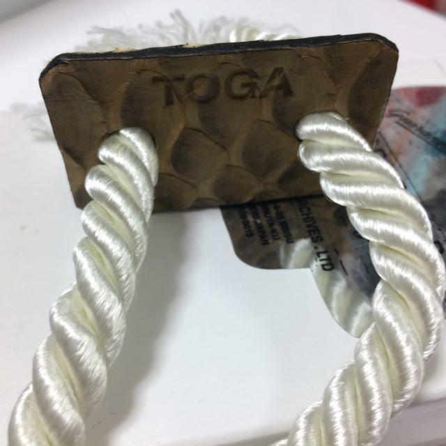 TOGA(トーガ)の【新品】TOGAロープブレスレット レディースのアクセサリー(ブレスレット/バングル)の商品写真