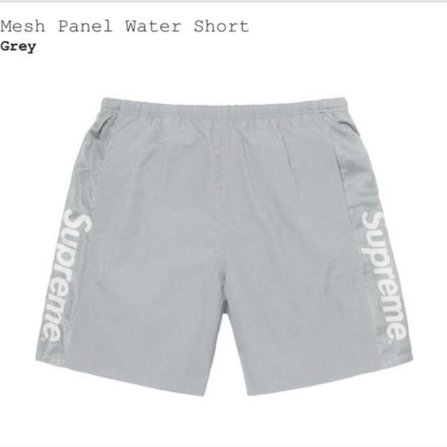 supreme Mesh Panel Water Shortシュプリーム