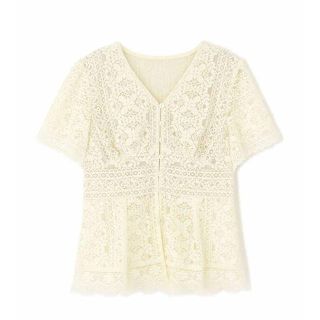 ジルスチュアート(JILLSTUART)のソリュートレースブラウス(シャツ/ブラウス(半袖/袖なし))