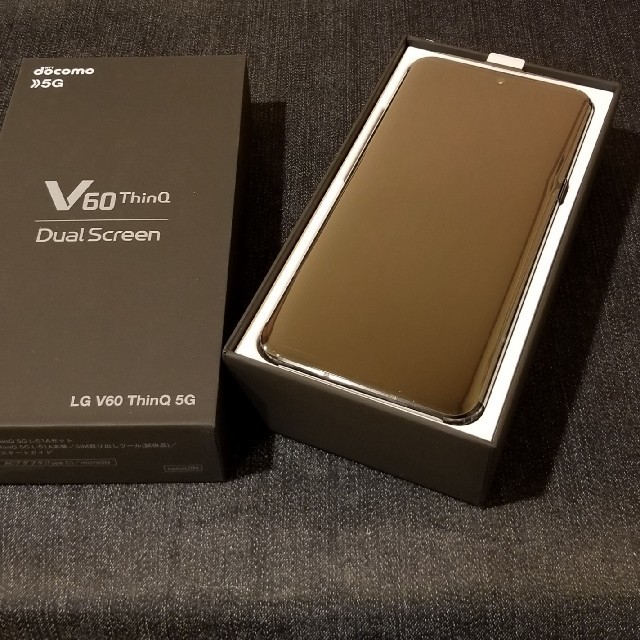 LG Electronics - 【SIMフリー/新品未使用】ドコモ LG V60 ThinQ 5G L