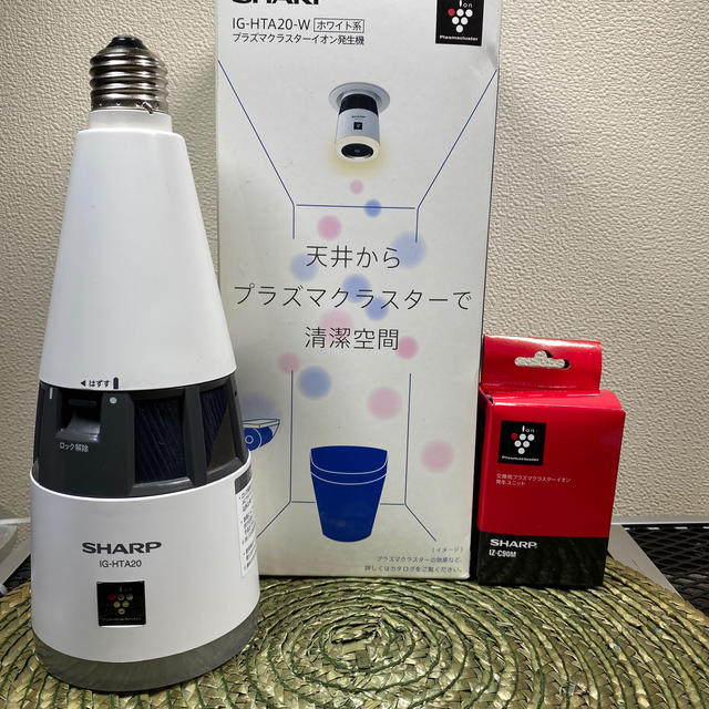 プラズマクラスター イオン発生機 幼き IG-KTA20-W プラズマクラスター イオン発生機 幼き IG-KTA20-W