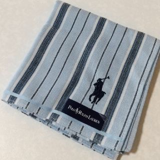 ポロラルフローレン(POLO RALPH LAUREN)の【新品未使用】ハンカチ☆ラルフローレン(ハンカチ/ポケットチーフ)