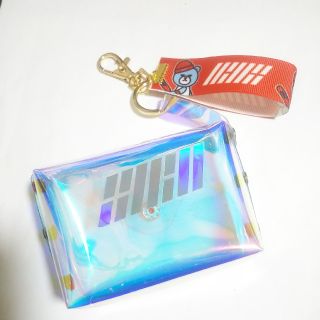 アイコン(iKON)の♥️チエちゃん様専用♥️iKON ミニバッグ付きキーホルダー♥️便利で可愛い😍(キーホルダー)