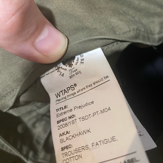 Wtaps 08s cargo pants 3