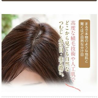 ワンステップ医療用 ヘアピース ウィッグ