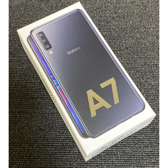 新品未開封 Garaxy A7 ブラック SIMフリー