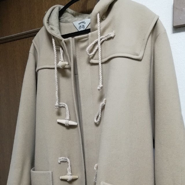 SUNSEA(サンシー)のsunsea　メルトンナイトコート　size２ メンズのジャケット/アウター(ダッフルコート)の商品写真