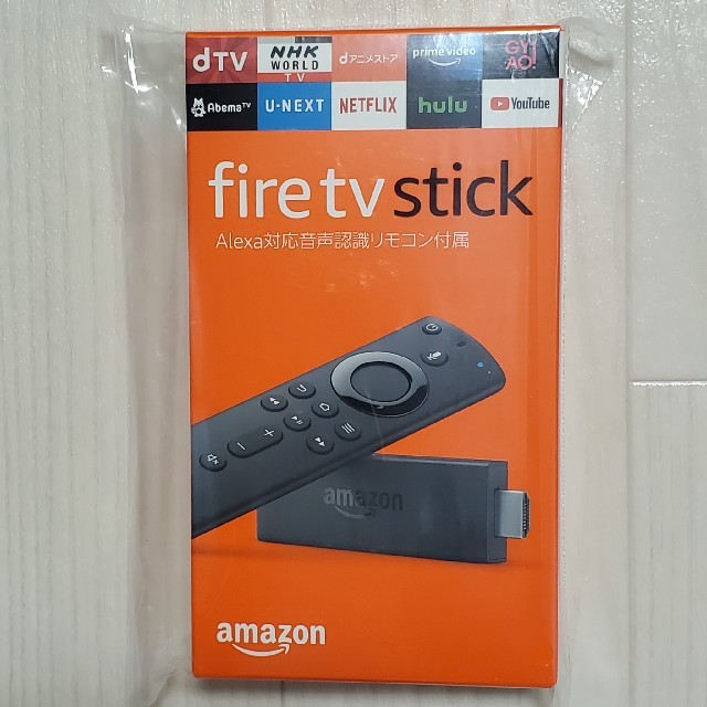  Fire TV Stick 第2世代 リモコン 電池付き美品