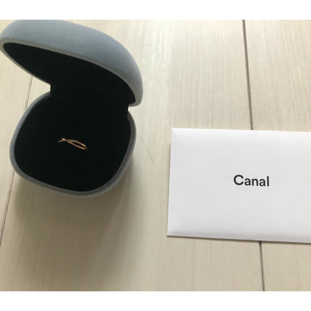 canal４℃(カナルヨンドシー)のcanal9号リングk10 定価23000円 レディースのアクセサリー(リング(指輪))の商品写真