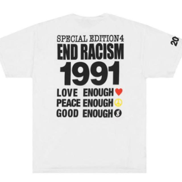 goodenough fragment END RACISM Tシャツ M 白