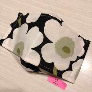 マリメッコ(marimekko)のボックスタイプ　インナーマスク　白(その他)