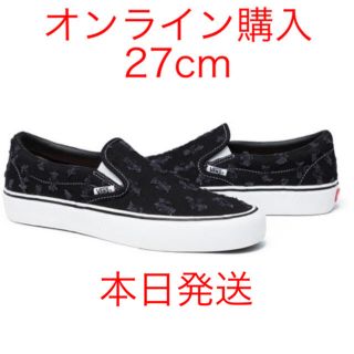 シュプリーム(Supreme)のSupreme Hole Punch Denim Slip-On スリッポン(スリッポン/モカシン)