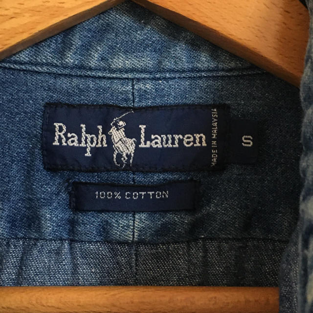 POLO RALPH LAUREN(ポロラルフローレン)の90's US古着 Ralph Lauren オーバーサイズ デニムシャツ メンズのトップス(シャツ)の商品写真