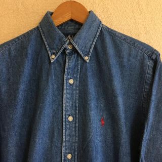 ポロラルフローレン(POLO RALPH LAUREN)の90's US古着 Ralph Lauren オーバーサイズ デニムシャツ(シャツ)