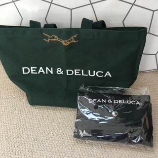 ディーンアンドデルーカ(DEAN & DELUCA)のDean&Deluca  ブラックエコバック & トートバック(エコバッグ)