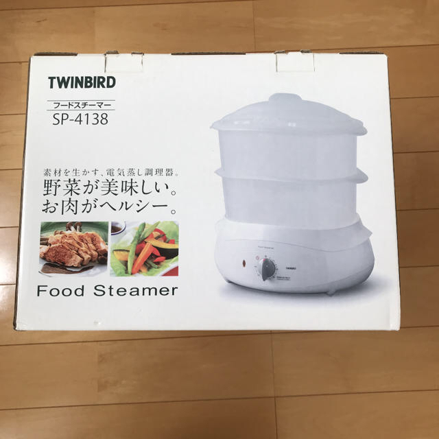 TWINBIRD(ツインバード)のフードスチーマー　ツインバード インテリア/住まい/日用品のキッチン/食器(調理道具/製菓道具)の商品写真