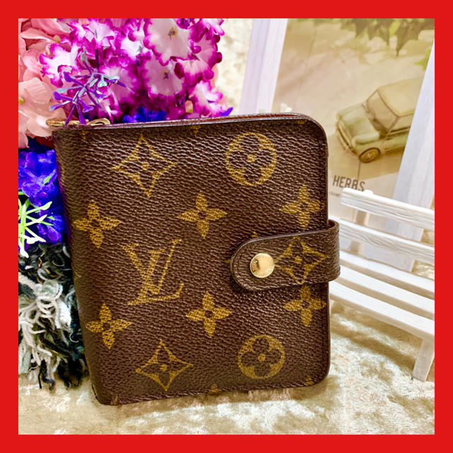 ルイヴィトン モノグラム 財布 コンパクトジップ 【10%OFF】 axishcl.com
