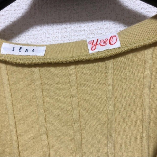 IENA(イエナ)のYOUNG & OLSEN　半袖(イエロー) レディースのトップス(Tシャツ(半袖/袖なし))の商品写真