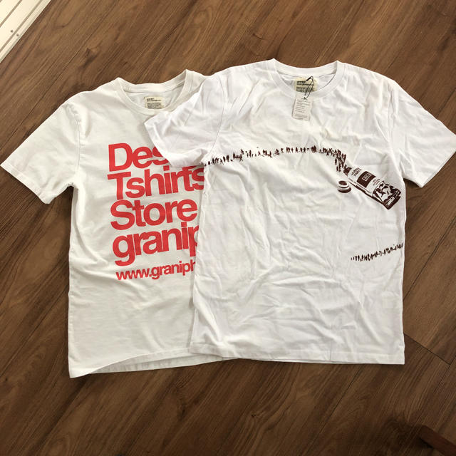 Design Tshirts Store graniph(グラニフ)のグラニフ　訳あり新品含む2枚セット レディースのトップス(Tシャツ(半袖/袖なし))の商品写真