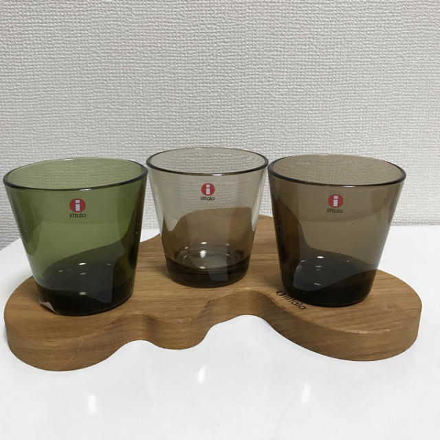 iittala(イッタラ)の新品☆イッタラ カルティオ タンブラー 3点セット インテリア/住まい/日用品のキッチン/食器(グラス/カップ)の商品写真