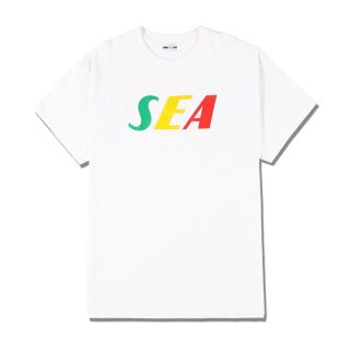 シー(SEA)のウィンダンシー SEA TRICOLOR TEE﻿ WHITE GR-YE-RD(Tシャツ/カットソー(半袖/袖なし))