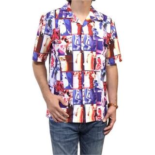 新品　ＸＬ　希望小売価格 10,780円　フォトプリント　半袖シャツ　ポリシャツ