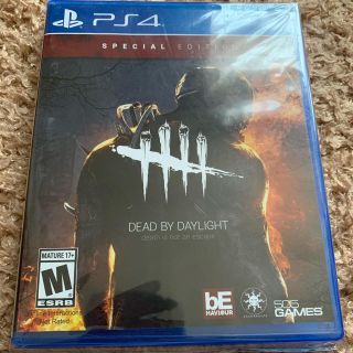 プレイステーション4(PlayStation4)のデッドバイデイライト　ps4 ほぼ未使用品(家庭用ゲームソフト)