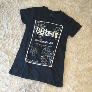 エイティーエイティーズ(88TEES)の新品未使用♡88teesTシャツSサイズブルーグレー(Tシャツ(半袖/袖なし))