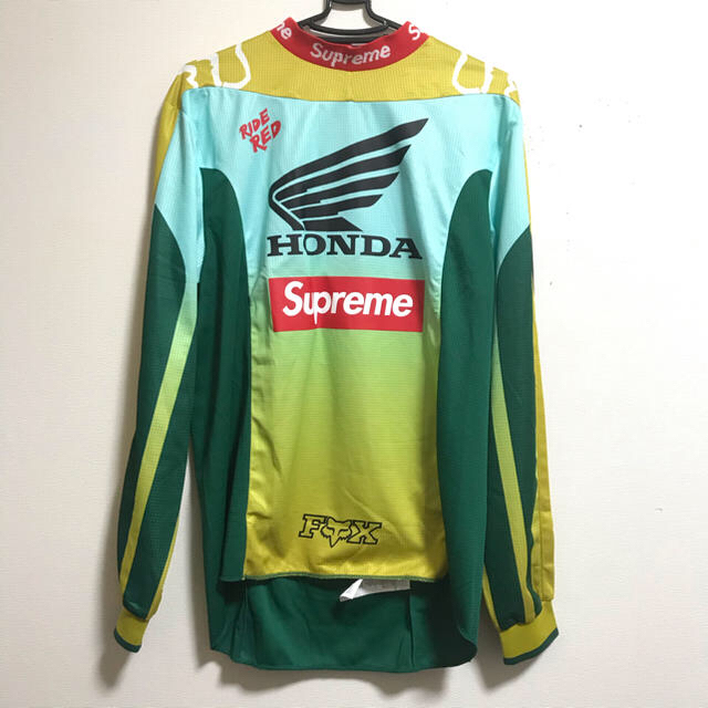 Supreme(シュプリーム)のSupreme Honda Fox Racing Moto Jersey  メンズのトップス(Tシャツ/カットソー(七分/長袖))の商品写真
