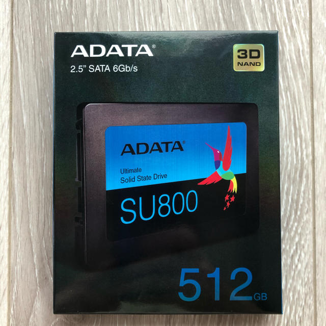 ADATA 2.5 内蔵SSD 512GB ASU800SS-512GT-C