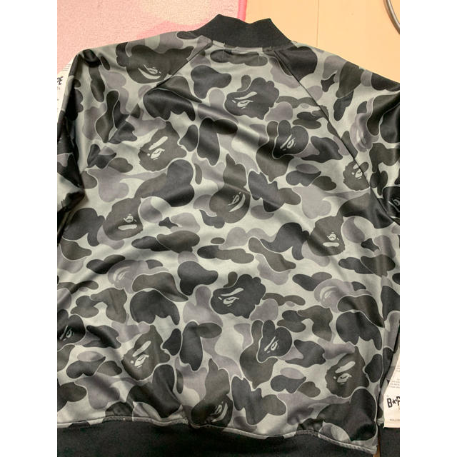 A BATHING APE(アベイシングエイプ)の激レアS！ BAPE ABCカモ STA!TAPE JERSEY TOP黒   メンズのトップス(ジャージ)の商品写真