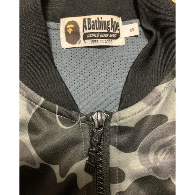 A BATHING APE(アベイシングエイプ)の激レアS！ BAPE ABCカモ STA!TAPE JERSEY TOP黒   メンズのトップス(ジャージ)の商品写真